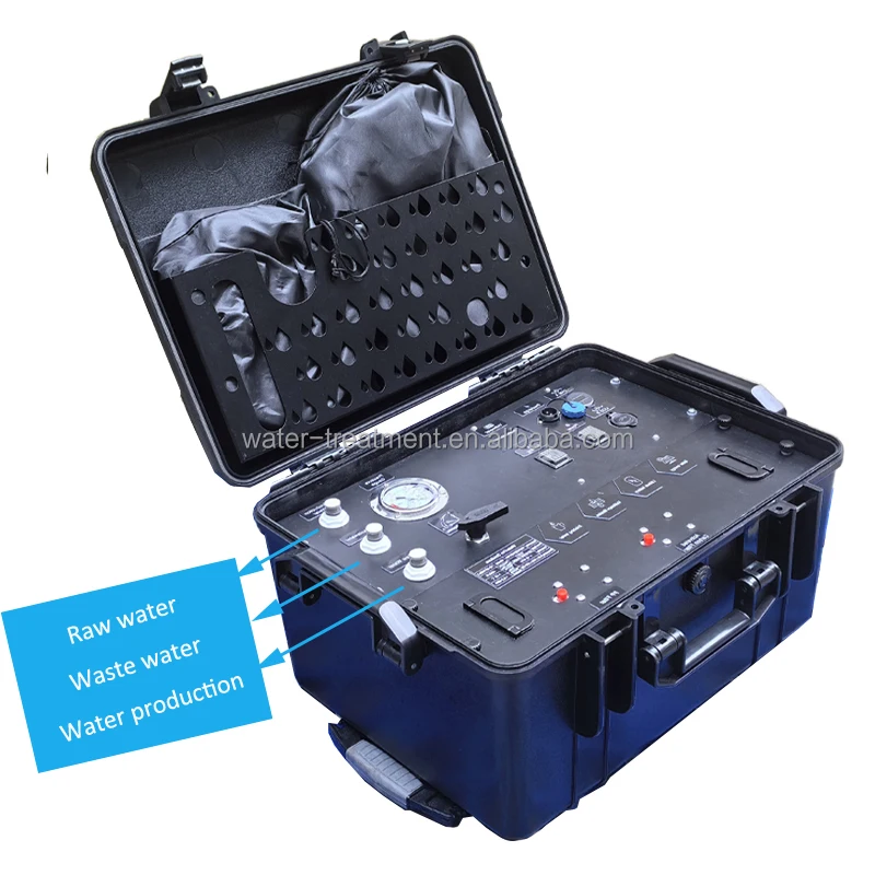 نظام تحلية لمياه الشرب والفنادق نظام تحلية المياه المحمول Ro UF Filter12V 24V 220V مياه التناضح بالطاقة الشمسية #6