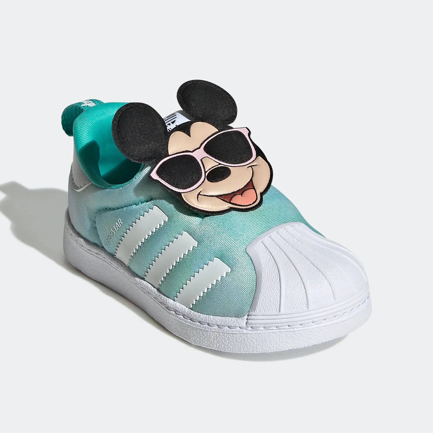 حذاء Adidas الأصلي Trefoil Infant الكلاسيكي المكون من قطعة واحدة كاجوال بمقدمة صدفية GY9151 #3