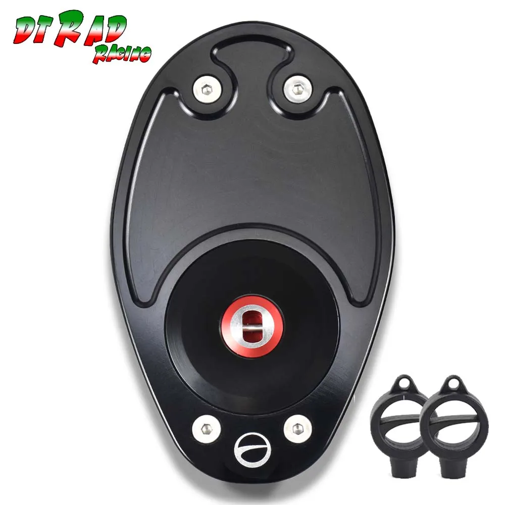 Motorfiets Tankdop Key Lock Anti-diefstal Voor DUCATI 749R/S/DARK 999S/R 2004-2006 Aluminium Benzine Plug Cover Motoronderdelen