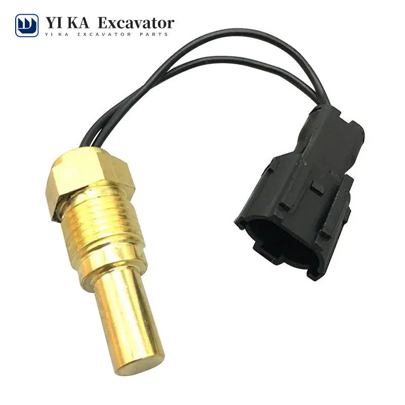 2pcs Water Fuel Temperature Sensor KHR1017 Compatible with SumitomoSH250-3 SH200 SH200A3 SH235 SH120 SH120A3 SH240A3 JS130