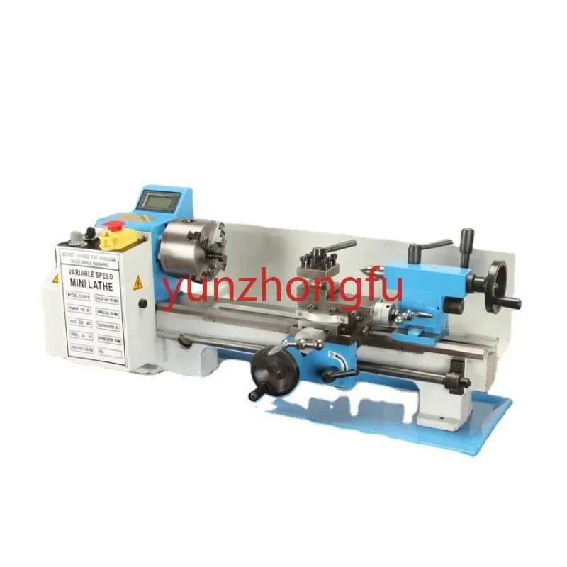 CQ0618A Horizontal Metal Milling Lathe Mini  High-quality Bench  Machine Household Variable Speed   220V