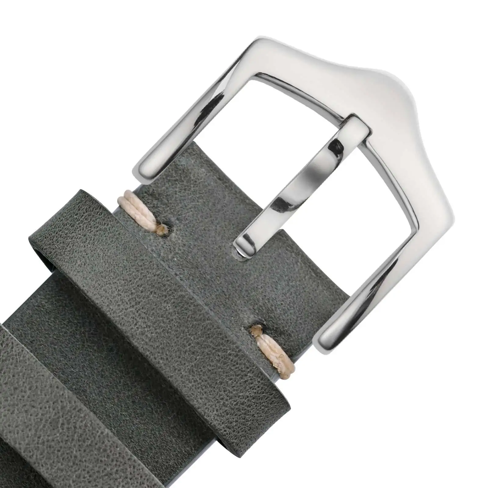 ANBEER Retro Style Leather Watch Strap 18mm 20mm 22mm Military Watch Strap for Men Suitable for traditional watches