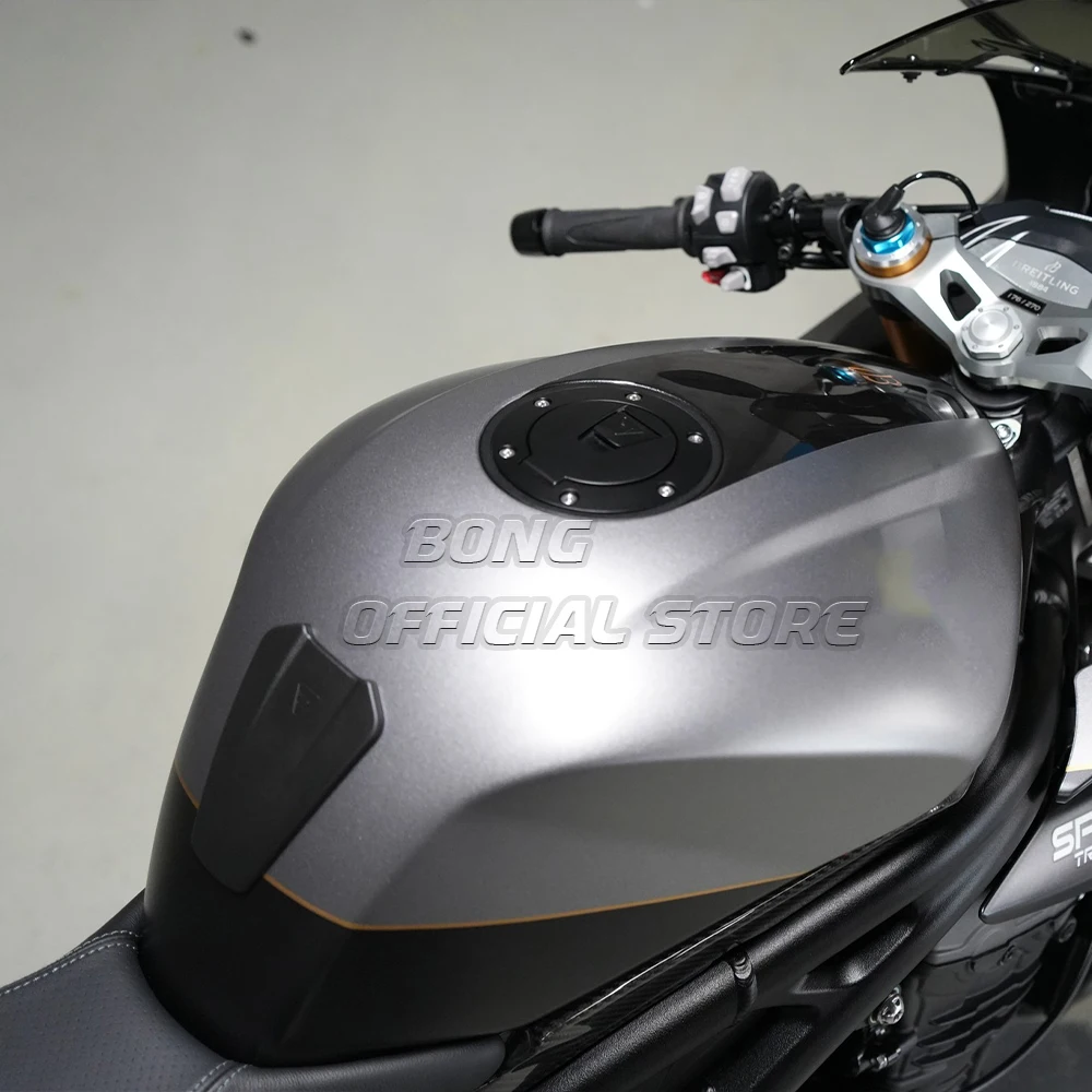 For Triumph Tank Pad SPEED TRIPLE 1200 RS RR STREET TRIPLE 765 660 SPEED 400 SPEED TWIN 1200 900 SCRAMBLER 400 X DAYTONA 660 image 5