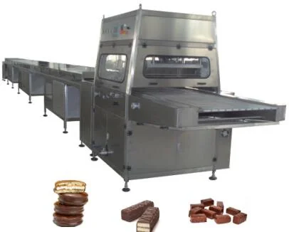 Chocolate Coating Production Line, Quick Changeover System for Mixed Snack Coating in Food Processing Pilot Plant