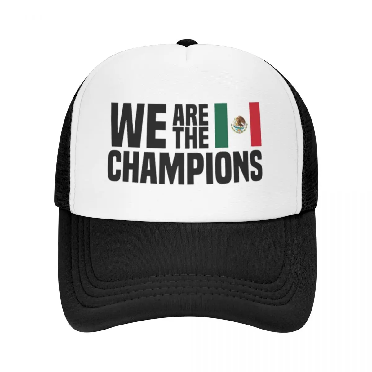 Mexico We Are The Champions Stylish Mesh Baseball Cap For Men High Qualiy Snapback Caps Spring Summer Sunscreen Hat