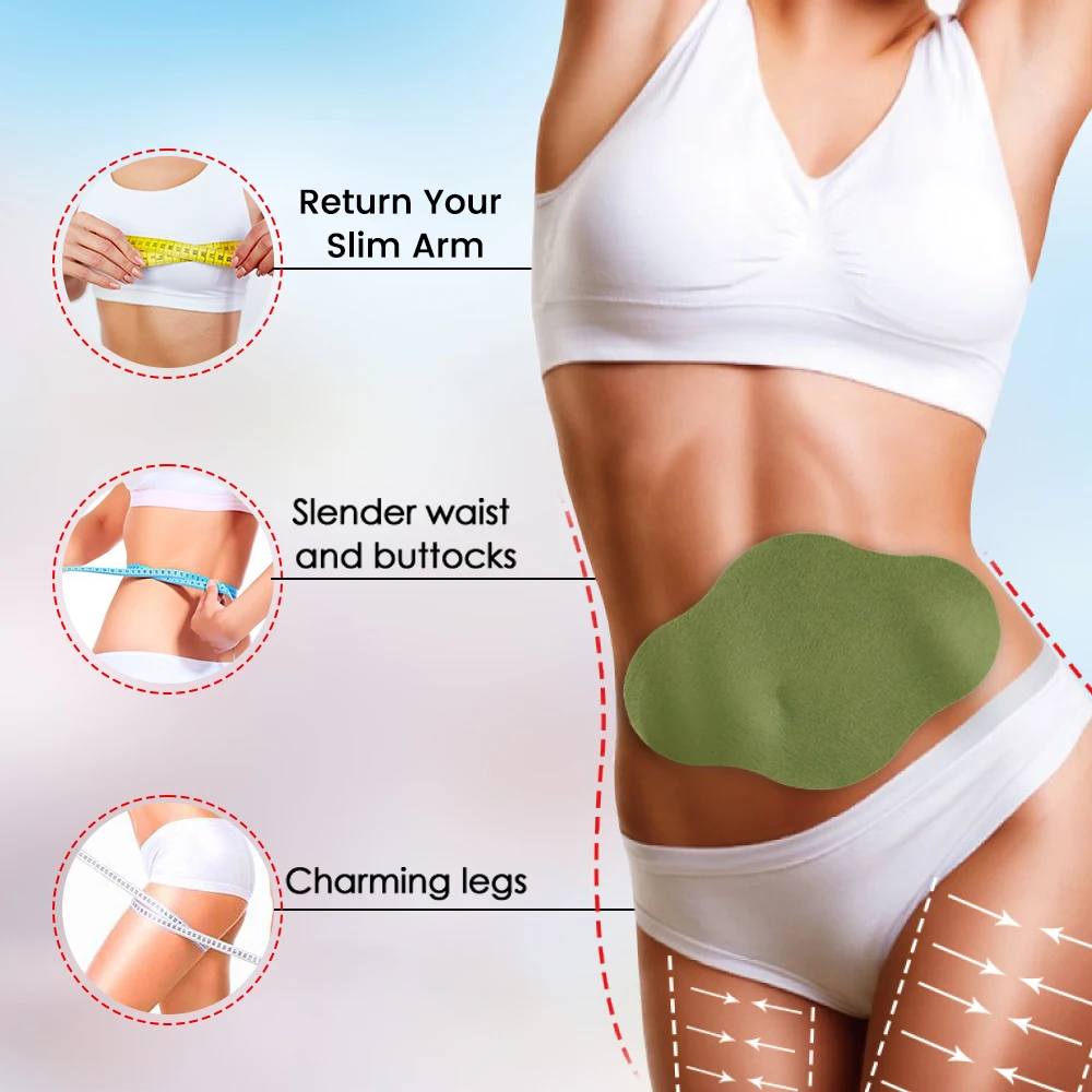 16/32Pcs Slimming Patch Waist Fat Burning Medical Plaster Remove Cellulite Massage Sticker Weight Lost Body Detox