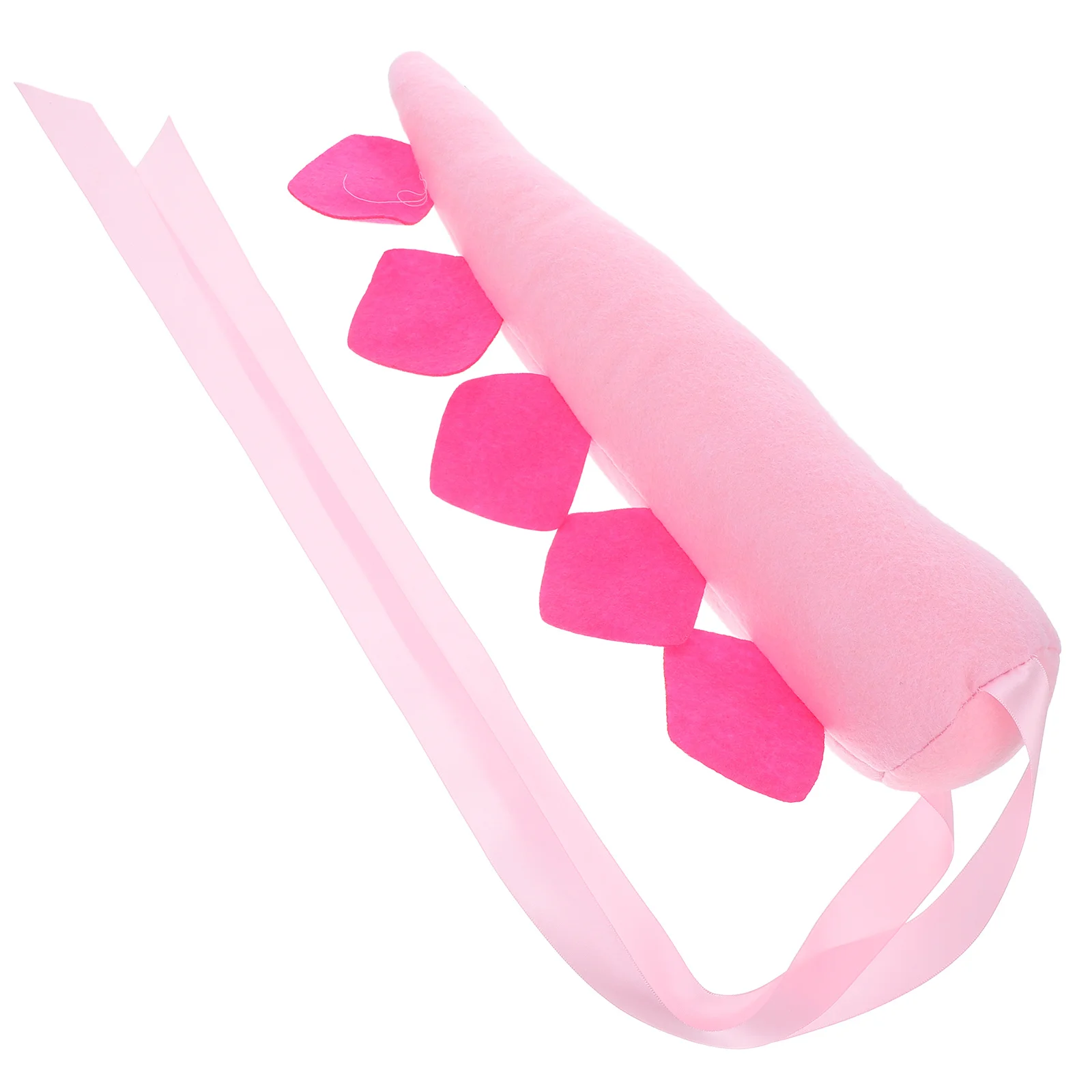 

Cute Dinosaur Tail for Children Cosplay Party Accessory Comfortable Cloth Material Stage Performance Prop Photo Booth Decor Item