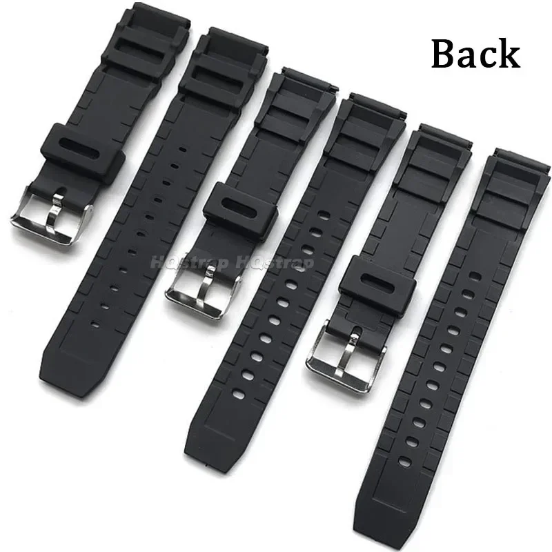 Silicone Strap for Casio 18mm 20mm 22mm 24mm 26mm 28mm Rubber Waterproof Watchband Students Electronic Sport Universal Wristband image 6