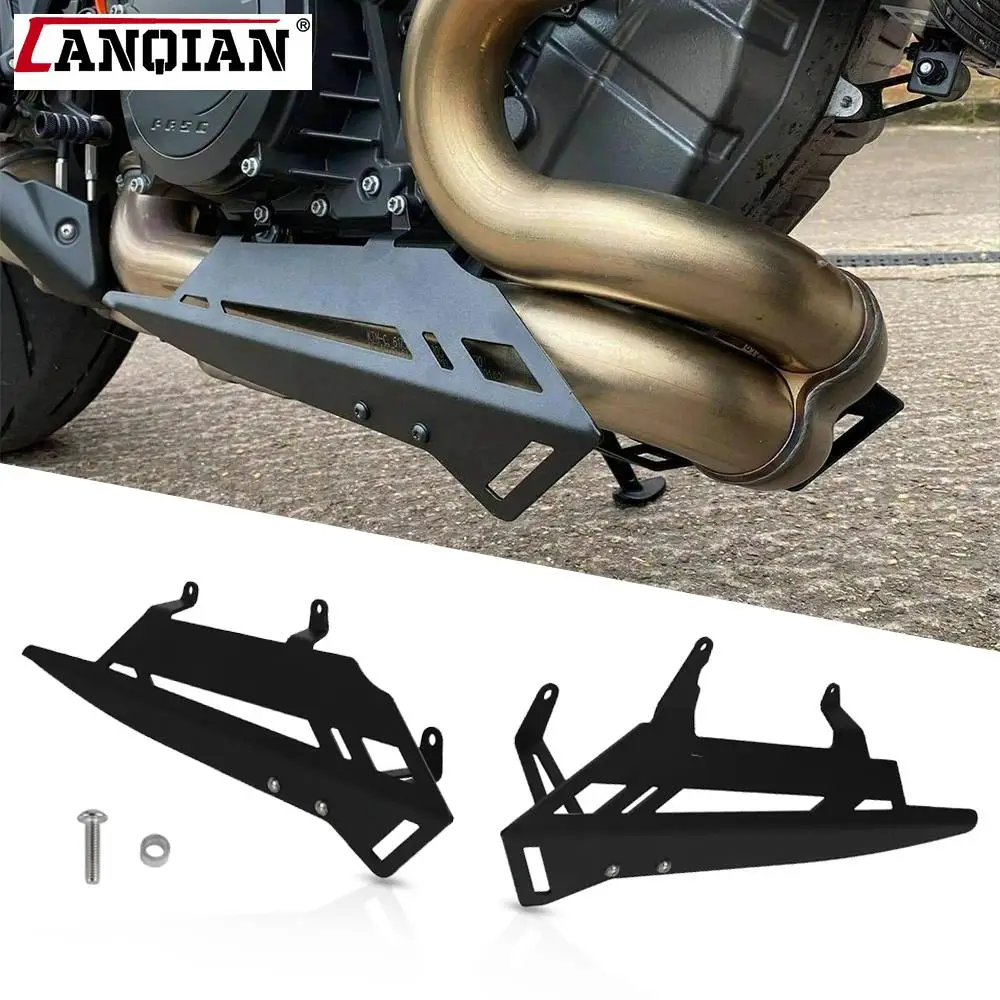 

Motorcycle Accessories Muffler Pipe Exhaust Cheeks Heat Shield Protectors Anti-scalding Cover Guard FOR 1290 SUPER R 2020-2021