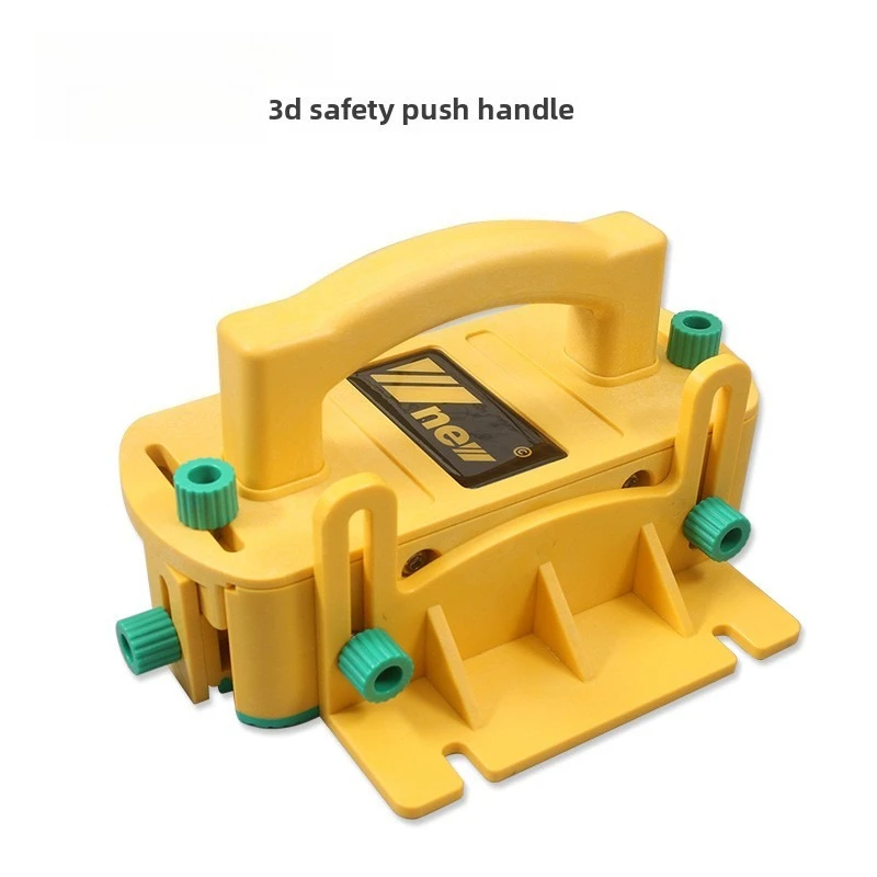 السلامة دفع مقبض مقلوب النجارة الكهربائية منشار دائري آلة الحفر الجدول المنشار AntiCuttin الخشب انتهازي أدوات #6