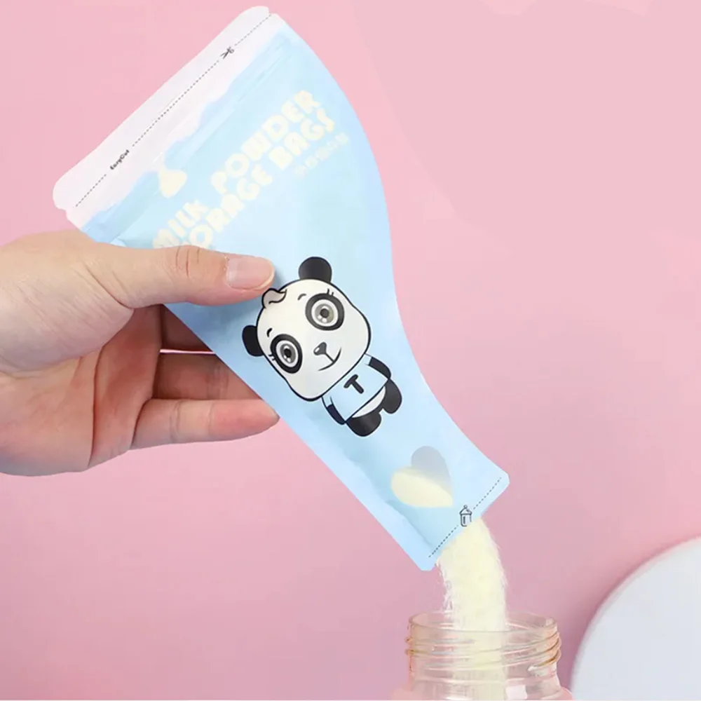 Baby Formula Dispenser 50g, Storage Bags Christmas Portable Travel Milk Powder Formula Container Candy Fruit Snack Storage