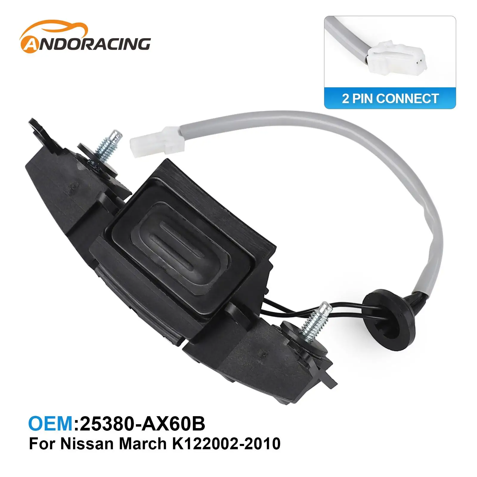 

25380-AX60B 25380-AX600 Car Boot Lid Tailgate Rear Trunk Opening Lock Release Switch Button for Nissan Micra March K12 2002-2010