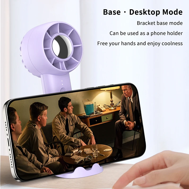 مروحة رذاذ مكيف هواء صغيرة محمولة باليد، مرطب محمول قابل لإعادة الشحن عبر USB، مروحة تبريد رذاذ مرطب للمنزل