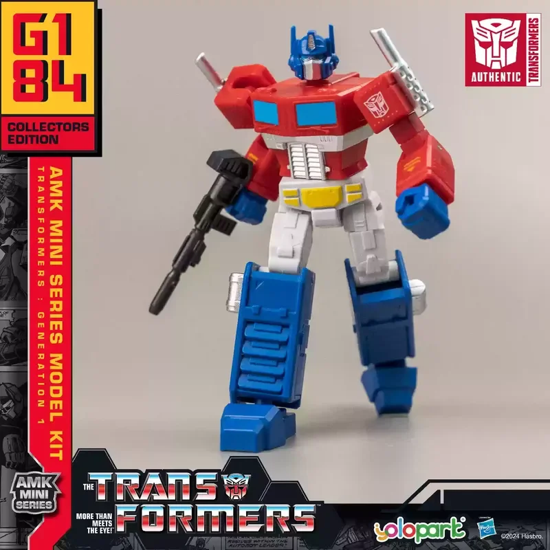 Yolopak-transformers g1 ، مقياس صغير ، نموذج تجميع ، شكل حركة ، تحول صغير ، هدية للأطفال