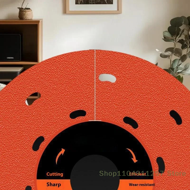 

4inch 100mm Cutting Grinding Discs Vacuum Brazed Saw Blade Tile Grinder Blade For Metal Wood PVC Pipes