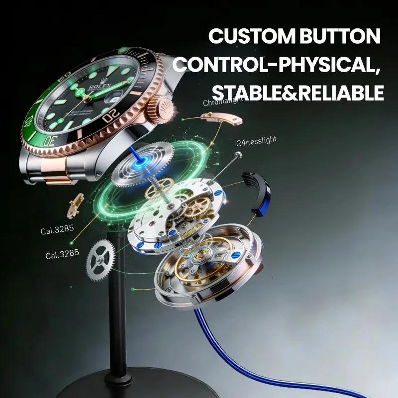 42CM Desktop 3D Hologram Fan LED Display POV Advertising Equipment Visual Holographic Machine For Commercial Promotion