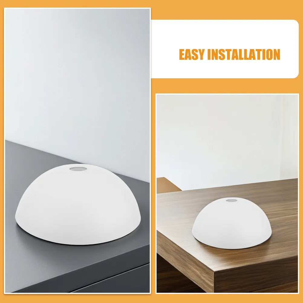 3Pcs White Plastic Lampshade Set Mushroom Style Lampshades for Ceiling Lamps Floor Lamp Shade Replacement Wall Sconce