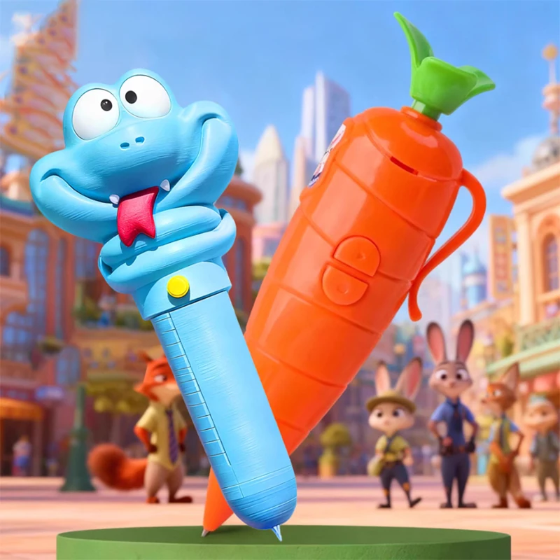 Zootopia Judy Hopps Voice Recorder Gary's Serum Anime Creativity Ballpoint Pen for Boy Girl with Sound Recording Function