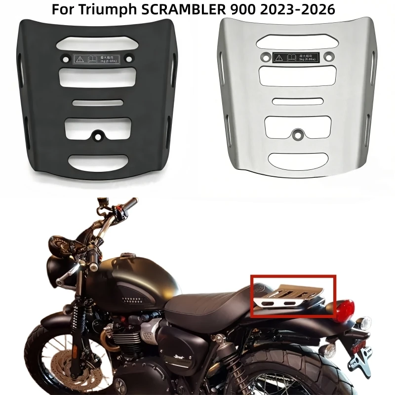 

Motorcycle luggage rack retro aluminum alloy rear luggage bracket for Triumph SCRAMBLER 900 SCRAMBLER900 2017-2025