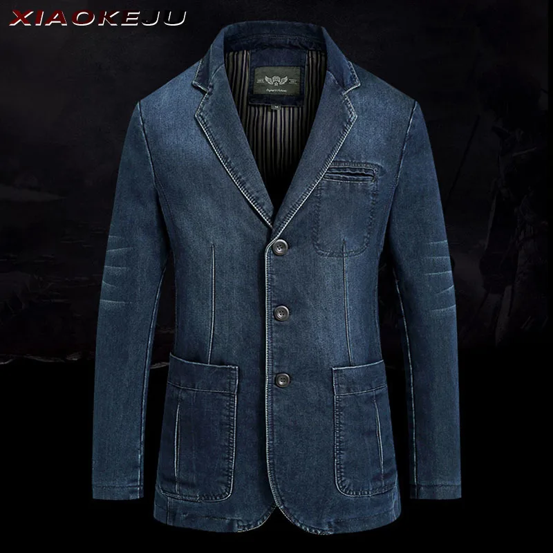 

Mens Leather Blazers Men's Suit Palitor Regular Man New Suits Fashion Slim Male Products Dress Fit Clothes Coat Blue Casual Full