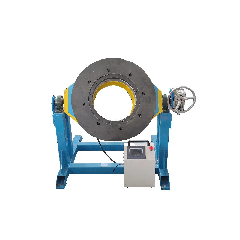 Welding positioner 100kg through hole positioner Large hole welding turntable Circular seam welding positioner Special