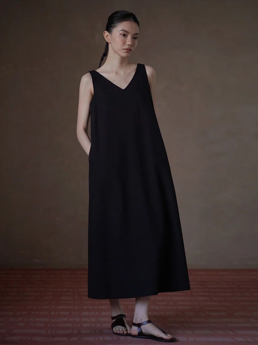 

Женский модный повседневный жилет Hacikis с V-образным вырезом, свободного прямого кроя, для многослойных образов, весна-осень