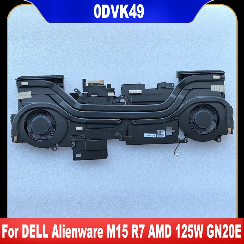 

0DVK49 New Original For DELL Alienware M15 R7 AMD 125W GN20E Laptop CPU Cooling Fan GPU Cooler Fan Heatsink 0DVK49 AT3Q8001ZCL
