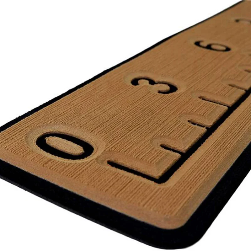 A65I 100X15cm EVA Foam Fishing Measuring Sticker Self-Adhesive Backing Ruler Fish Measurement for Fishing Boats Kayaks