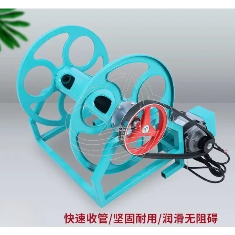 Automatic Hose Reel Winder Labor Saving Coiling Machine Farm Irrigation Water Spraying Tool