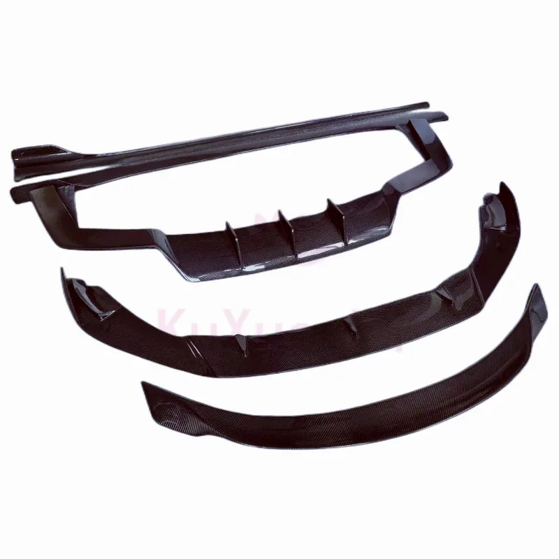 

New Carbon Fiber Body Kit for Ghibli Front Rod Edge Front Lip Rear Diffuser Side Skirt Rear Spoiler
