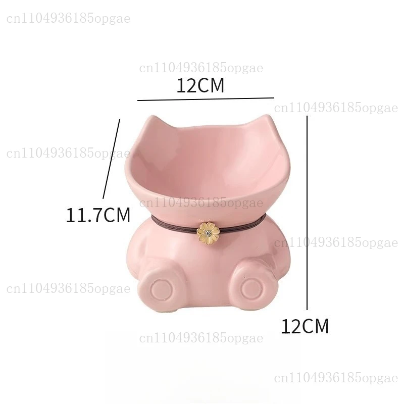 Double Bowl Food Basin Diagonal Mouth High Foot