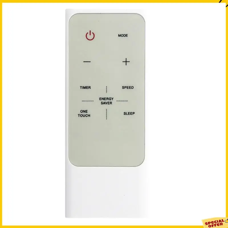 Controle remoto de substituição A24P RG15A (B)/E A/C para unidade de ar condicionado Midea EATC08RE1