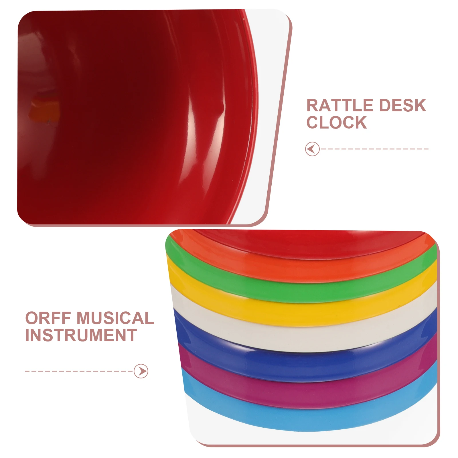 

8Pcs Small Metal Colored Bells Decorative Mini Bells for DIY Project Early Education Musical Instrument Accessories