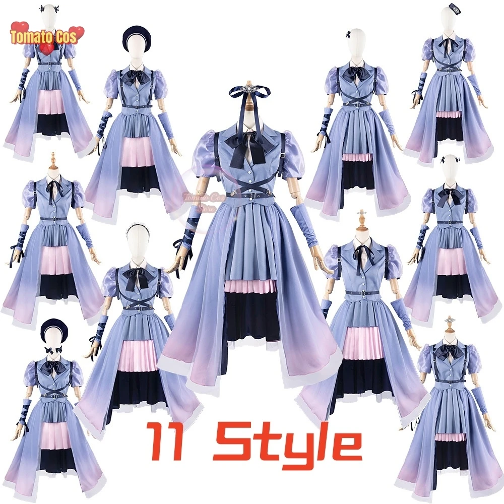 Anime Lovelive Liella 4th Anniversary Concert SJ Gorgeous Lovely Dress Cosplay Costume Halloween Party Role Play Lolita Dress