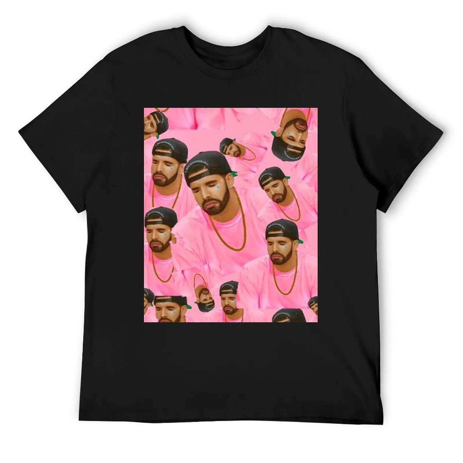 Drake Face Mask, Hotline Bling, Washable & Reusable, Designer Face Mask, Pink Aesthetic T-Shirt graphics oversized t shirt men