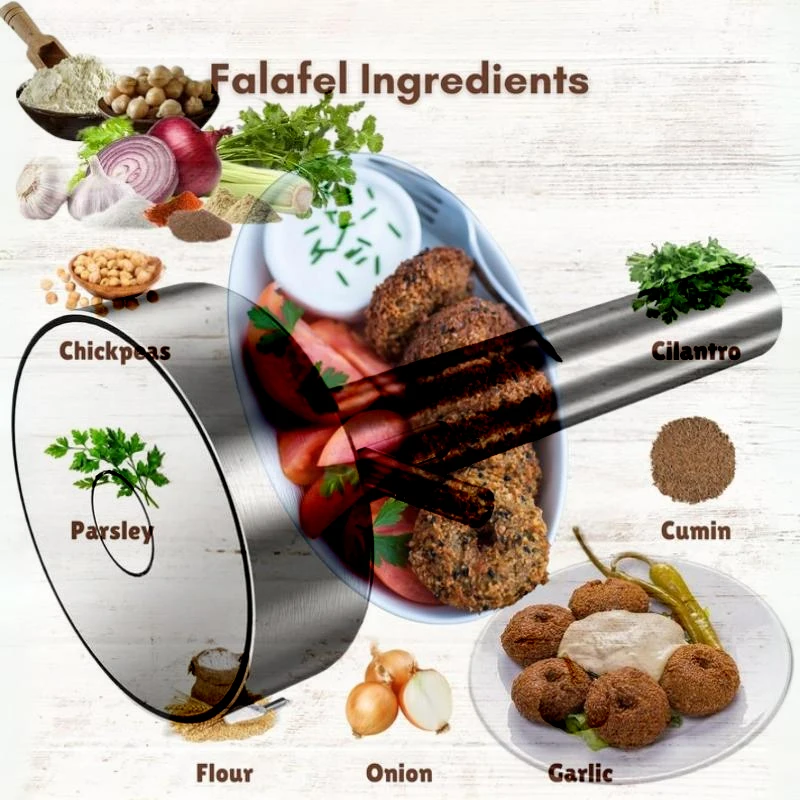 Cuchara Falafel de 4,41 pulgadas con agujero, cuchara profesional de acero inoxidable, herramienta de fabricación de Falafel antiadherente de calidad alimentaria, fabricante de albóndigas, 1 Uds.