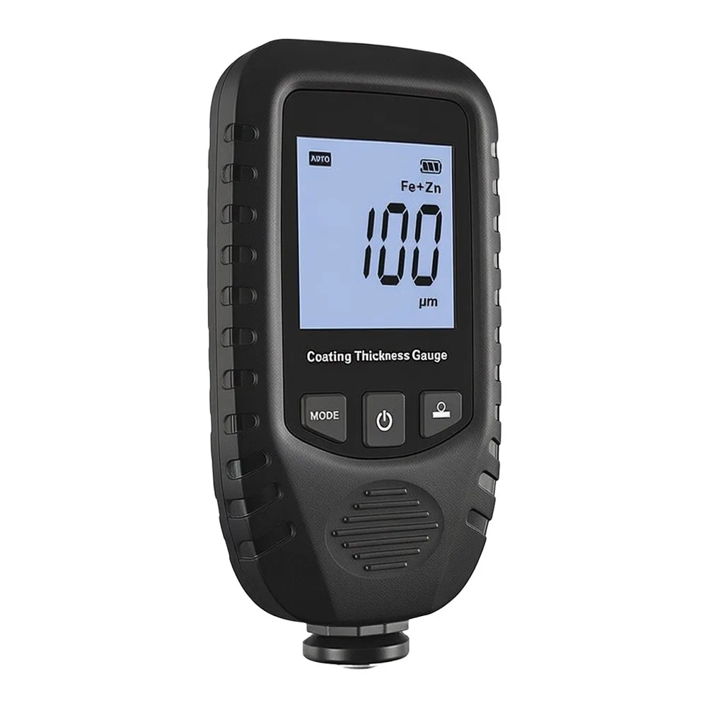 EC470A Digital Paint Thickness Gauge for Vehicle Body Inspection with Calibration and Unit Switching Capability