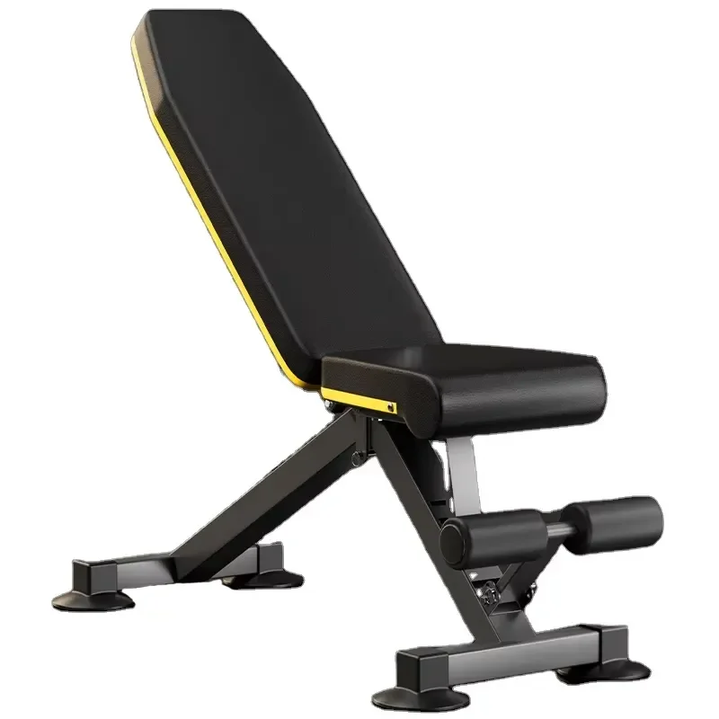 Foldable Adjustable Weight Bench 265lb Load Home Gym Dumbbell Workout Station