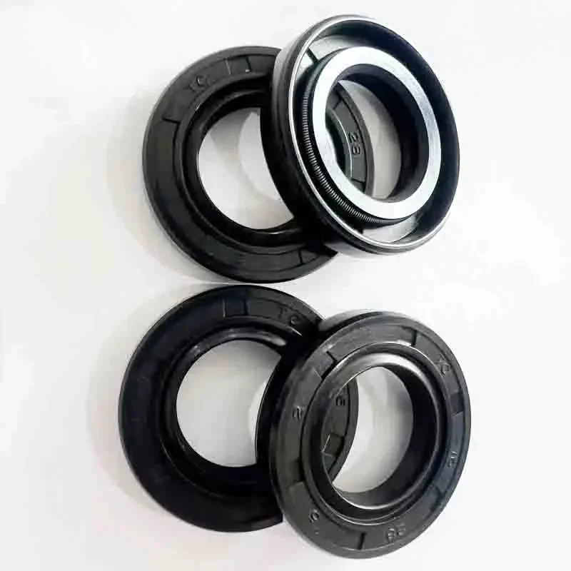 10 Pcs TC Double Lip Oil Seal NBR Rubber Gasket 17x25x5/7 17x26x7 17x27x7 17x30x5/7/8/10 17x32x5 17x35x7/8/10 17x40x7/8/10mm