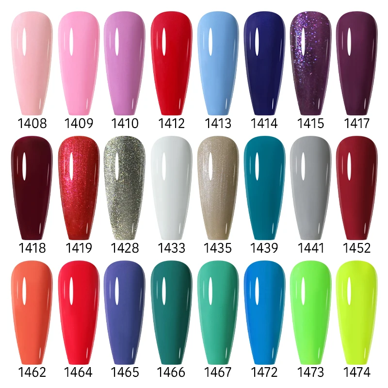 Clou Beaute-vernis à ongles en Gel Semi-Permanent, 8ml, Gel UV LED, Design, Base mate, couche de finition