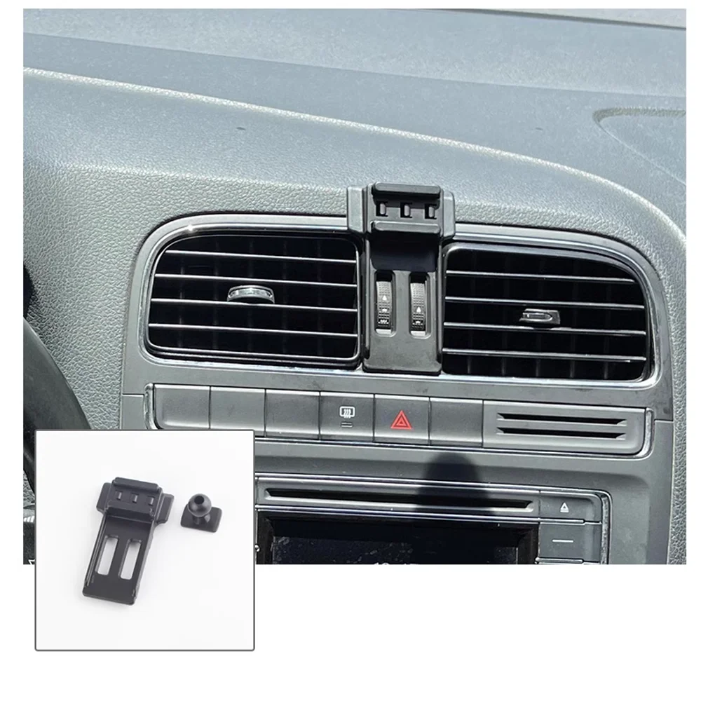Car Mobile Phone Holder for Volkswagen VW Polo Mk5 6R Vento Ameo Vivo 2010~2020 Air Vent Cell Clip GPS Support Base Accessories