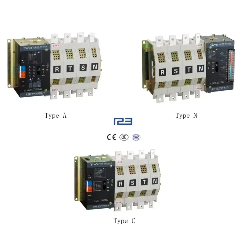 Automatic Transfer Switches ATS 220V for Generator Parts 350 Kva