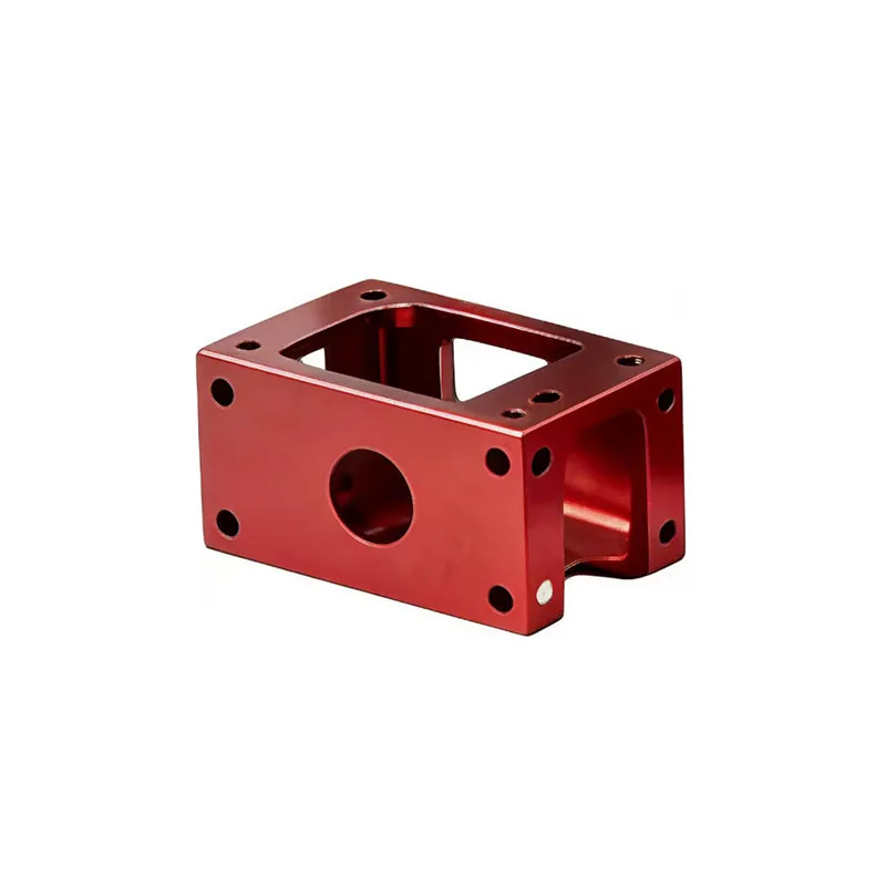

Factory Customization Aluminum 5 Axis CNC Machining Fabrication High Precision CNC Machining Parts With Red Anodized