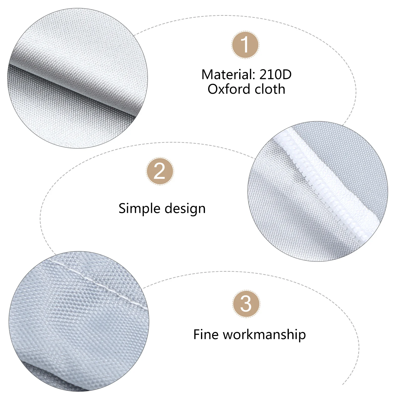 

1Pcs Garden Swing Protective Cover 210d Oxford Cloth Waterproof Uv Resistant Outdoor Hanging Chair Tent Swing Cover