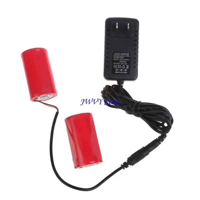 573A 3V LR20 D تزيل البطارية أكياس محول استبدال 2PCS 1.5V LR20 بطاريات وهمية لمصابيح يدوي لأجهزة الراديو