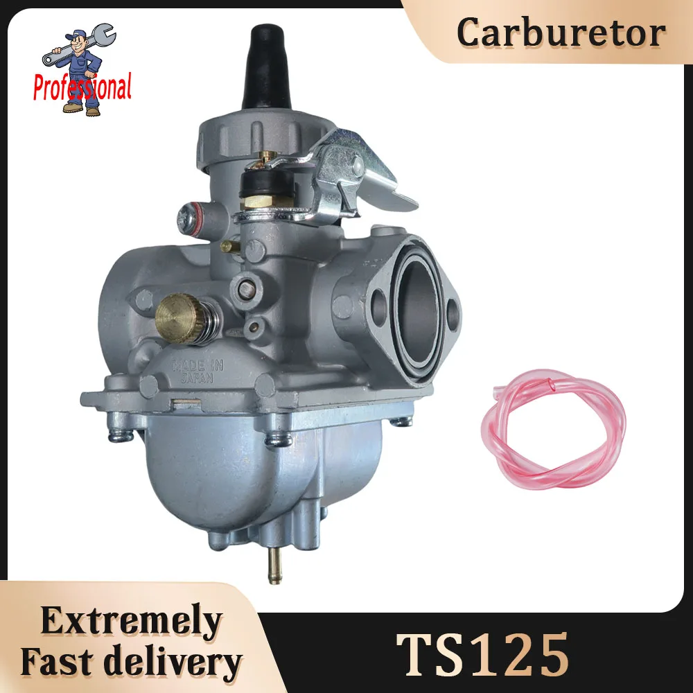 

25mm Motorcycle Carburetor For Suzuki 125cc TS 125 TS125 125N TC125 DS125 TS100 DS100 ATV Quad Dirt Bike Motorcycle Carburetor