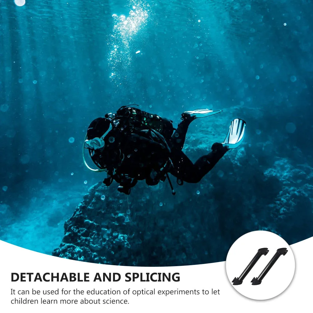 Periscope en plastique robuste, détachable et réglable, pour expériences de réflexion de la lumière, fournitures scientifiques et technologiques, apprentissage pour enfants, 2 pièces