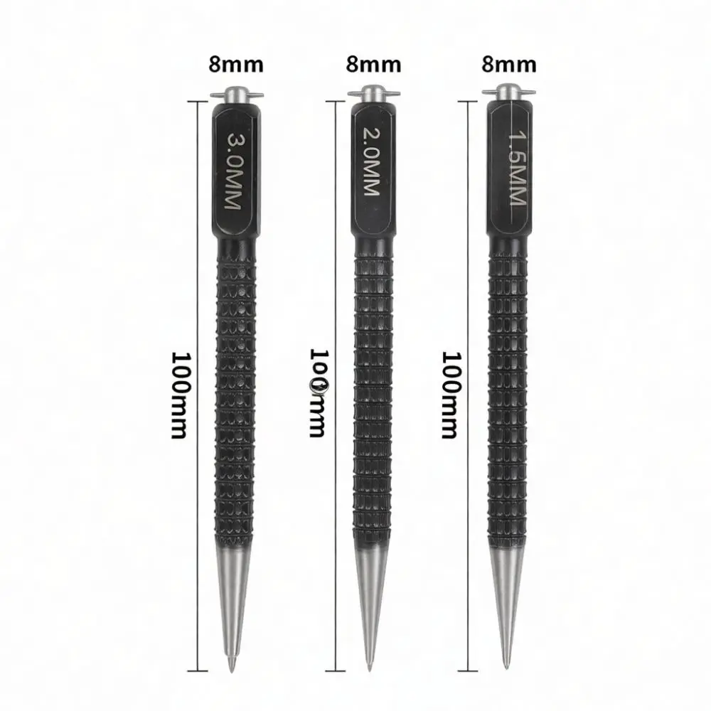 Automatic Center Punch For For JuBoShi Window Breaker Tool Spring Loaded Hole Locator Metal Drilling Marking Pin