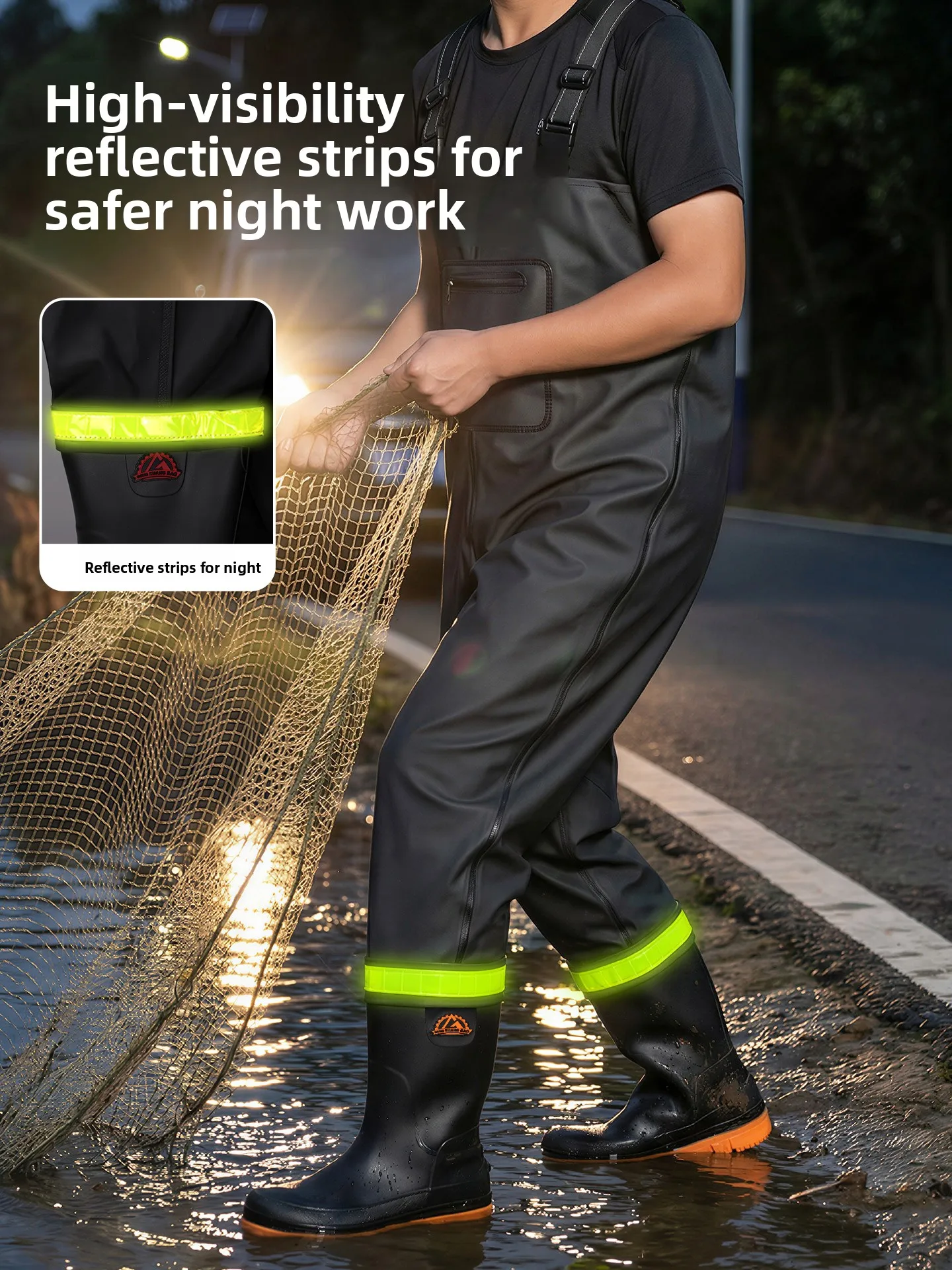 German Style Thickened Waterpr - огляд і ціна Fishing Pants Waterproof