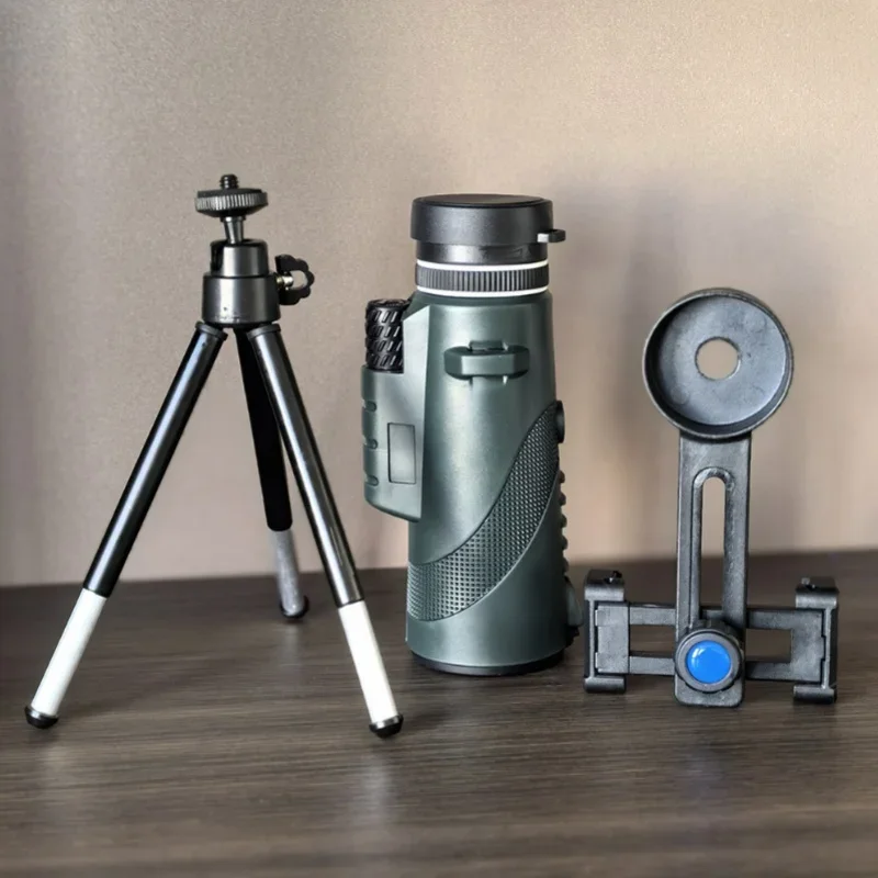 

Монокуляр HD 80x100 для адаптера для смартфона и телескопа-штатива с призмой BAK4 для наблюдения за птицами, охоты, пеших прогулок, кемпинга на открытом воздухе